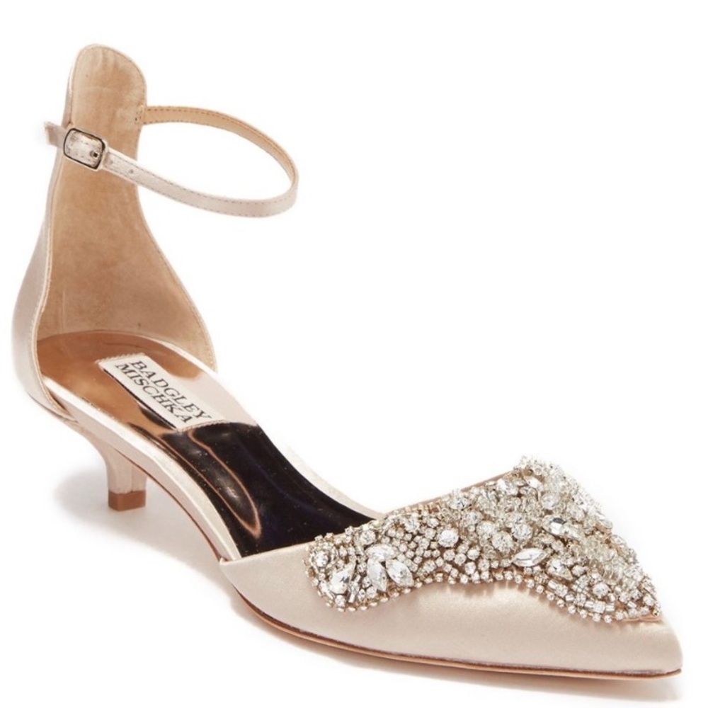 Badgley Mischka Kitten Heel